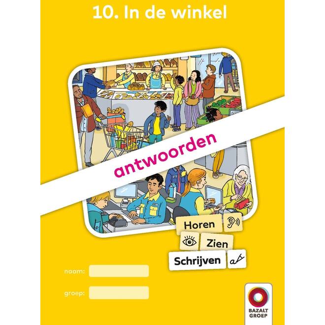 Horen, Zien en Schrijven 2 Antwoordenboeken niveau 2 (9-16)