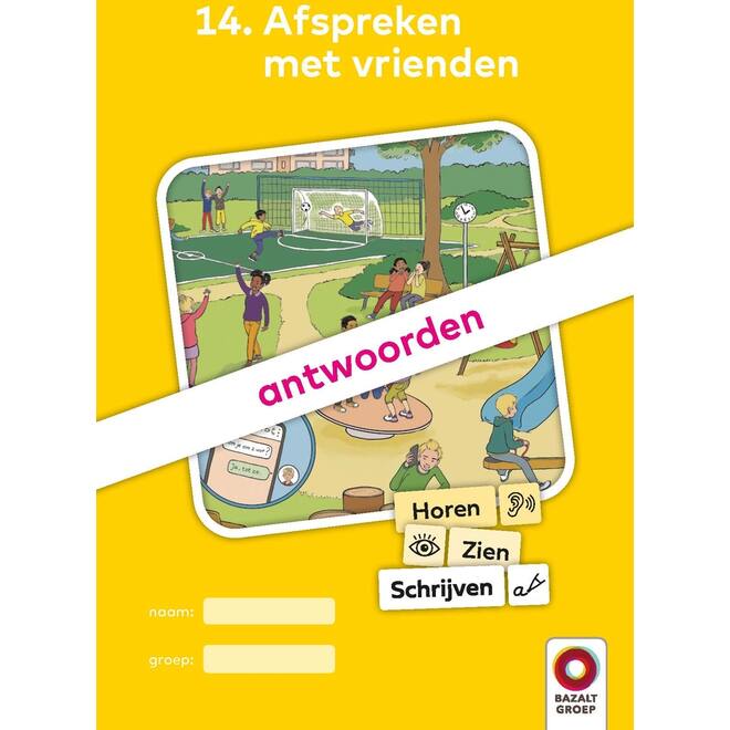 Horen, Zien en Schrijven 2 Antwoordenboeken niveau 2 (9-16)
