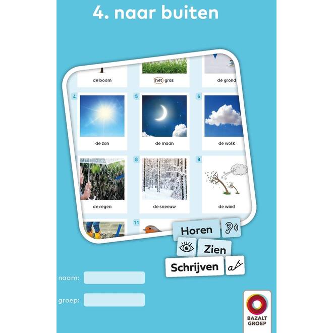 Horen, Zien en Schrijven 2 Werkboek 4 (niveau 1)