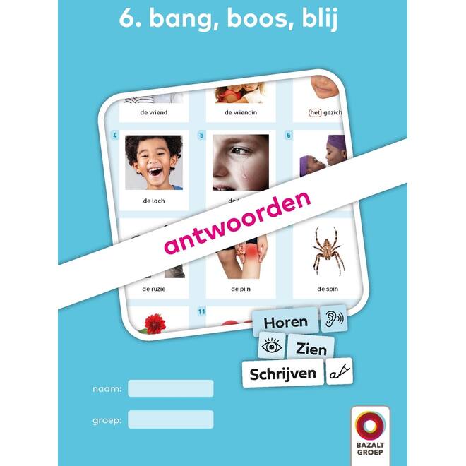 Horen, Zien en Schrijven 2 Antwoordenboek 6 (niveau 1)