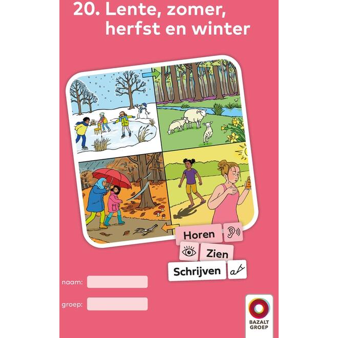 Horen, Zien en Schrijven 2 Werkboek 20 (niveau 3)