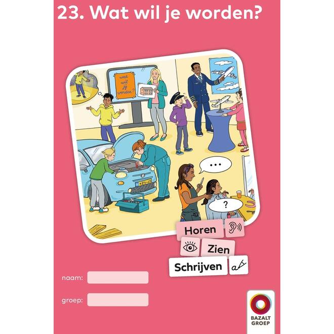 Horen, Zien en Schrijven 2 Werkboek 23 (niveau 3)