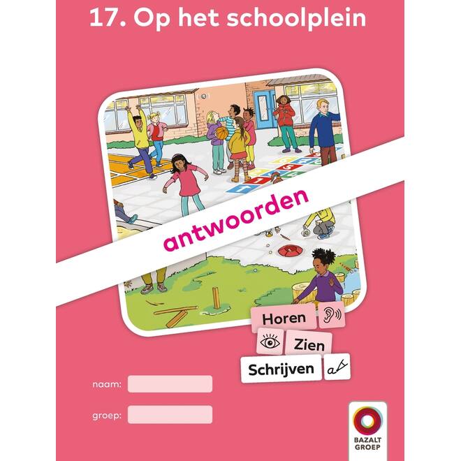 Horen, Zien en Schrijven 2 Antwoordenboek 17 (niveau 3)