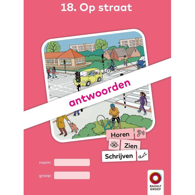 Horen, Zien en Schrijven 2 Antwoordenboek 18 (niveau 3)