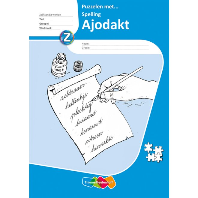 Puzzelen met spelling werkboek groep 6