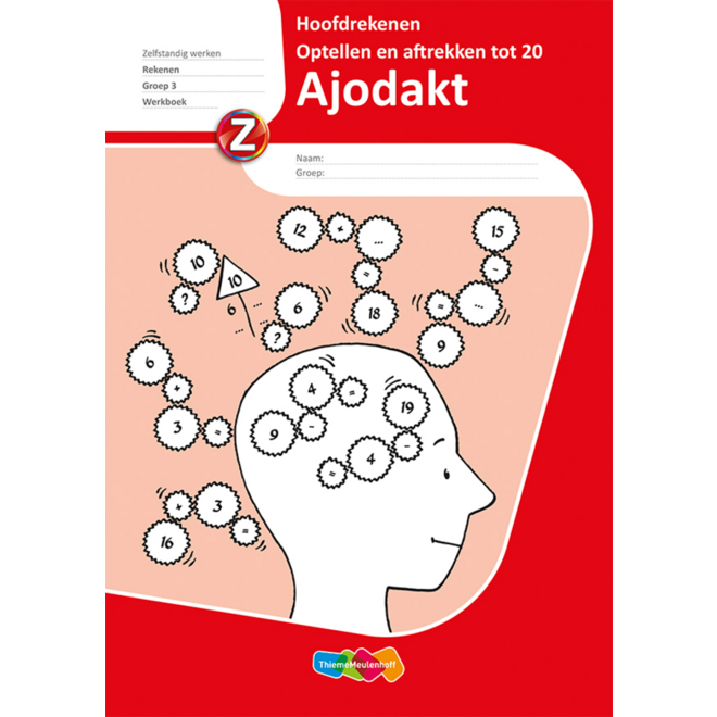 Hoofdrekenen opt./aftr. tot 20 werkboek groep 3 (5 stuks)