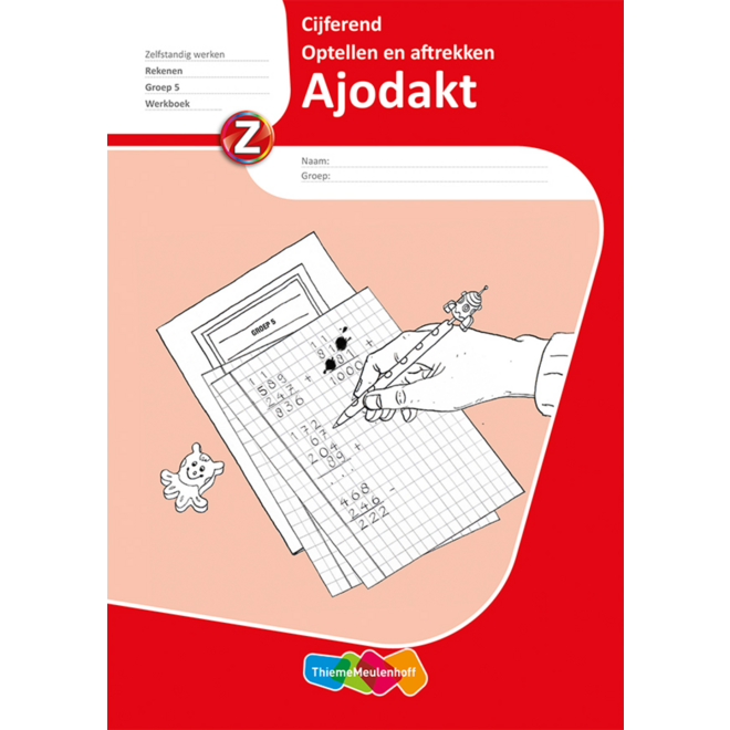 Cijferend optellen / aftrekken werkboek groep 5 (5 stuks)