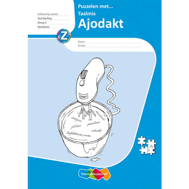 Puzzelen met taalmix werkboek groep 6 (5 stuks)