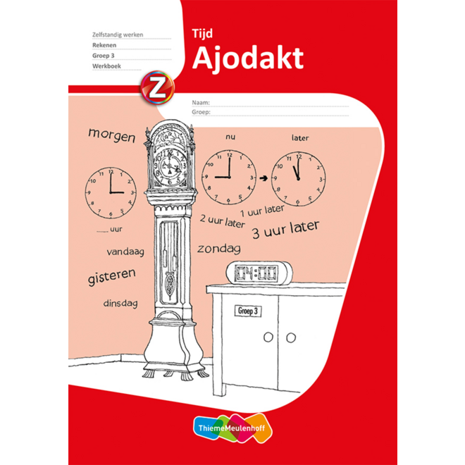 Tijd werkboek groep 3 (5 stuks)