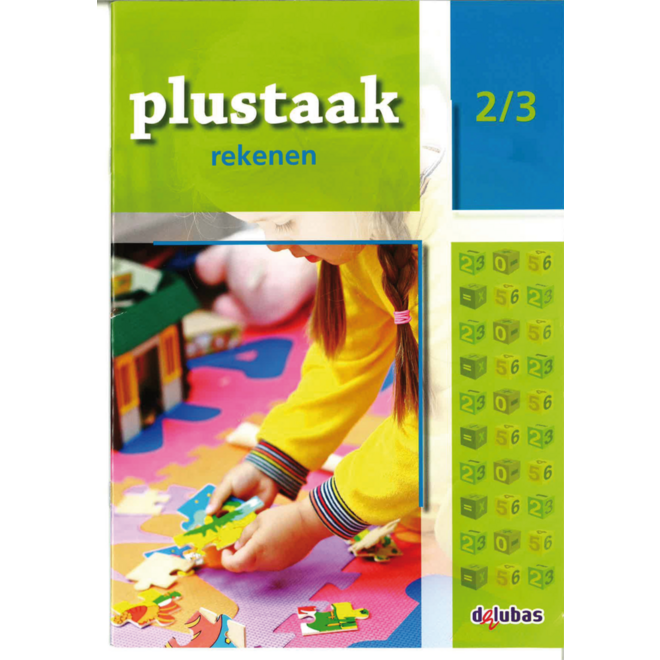 Plustaak rekenen groep 2-3 werkboek (5 stuks)