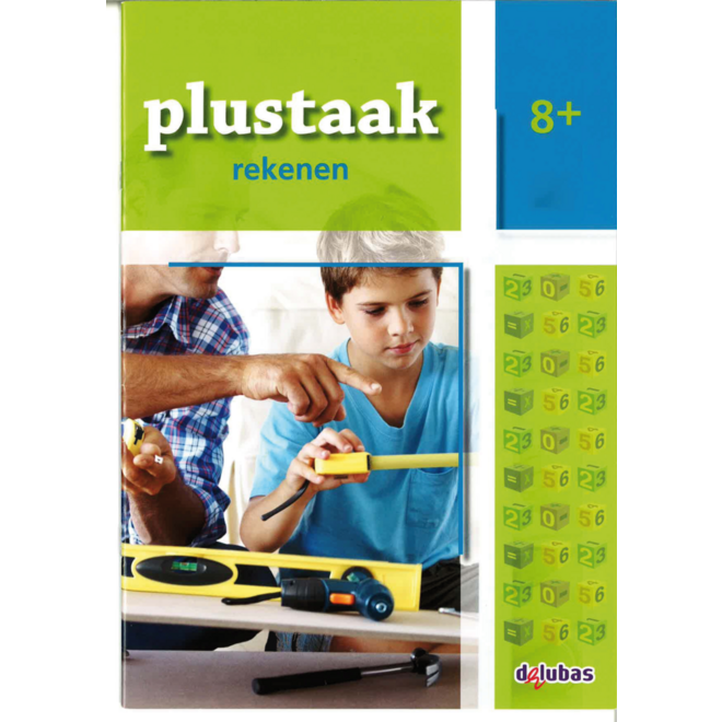 Plustaak rekenen groep 8 werkboek 8+ (5 stuks)