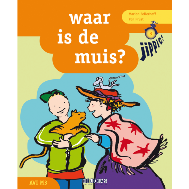 Jippie leesboek 3 - waar is de muis? - avi M3