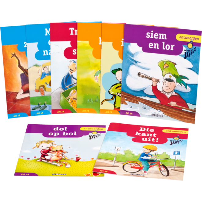 Jippie antwoorden compleet (8 delen avj Start-M4