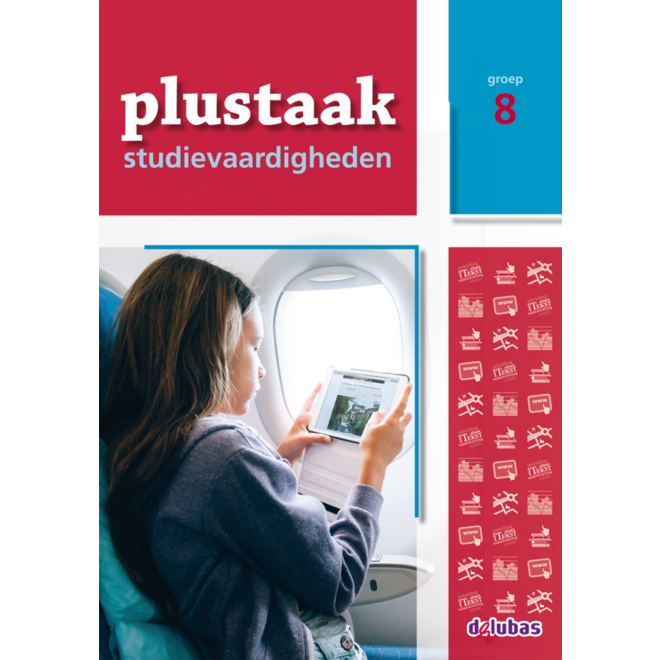 Plustaak Studievaardigheden Werkboek groep 8 (5 ex.)