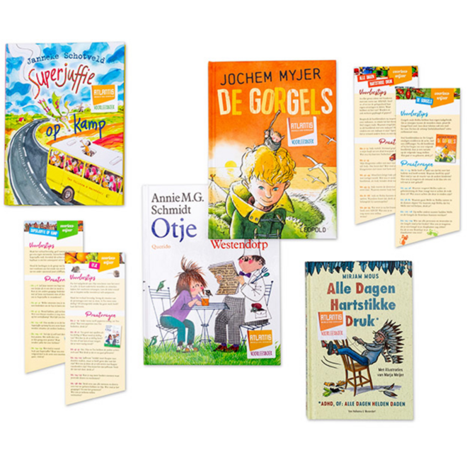 Atlantis voorleesboekenpakket groep 4