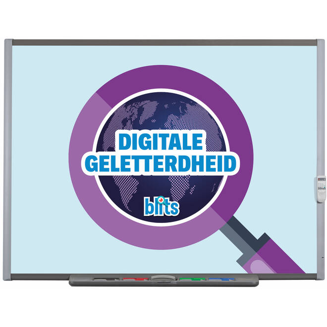Blits Digitale geletterdheid digibordsoftware groep 6 t/m 8
