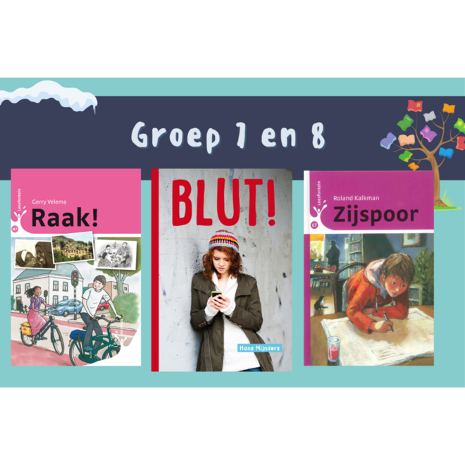 Winterleespakket 10-12 jaar gr 7/8: 3 boeken