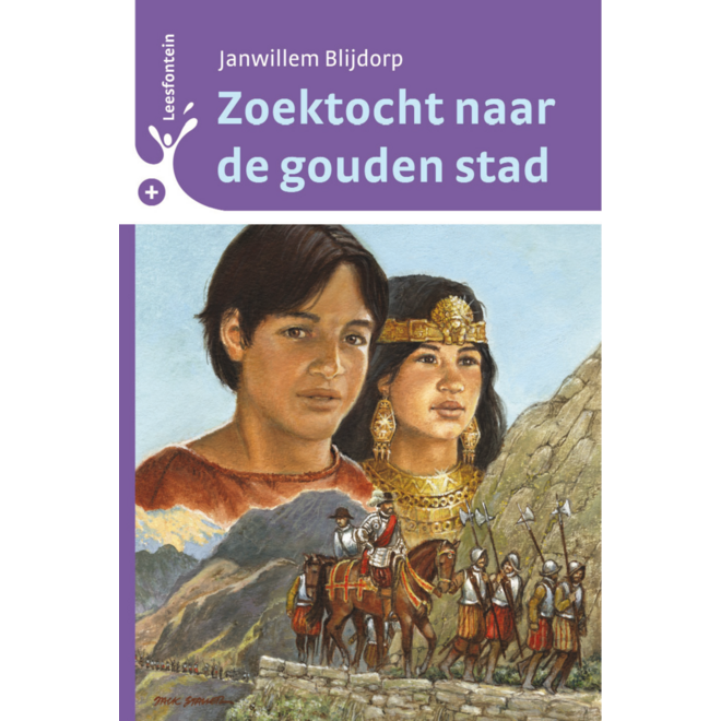 Leesfontein leesboek plus zoektochtnaar de gouden stad
