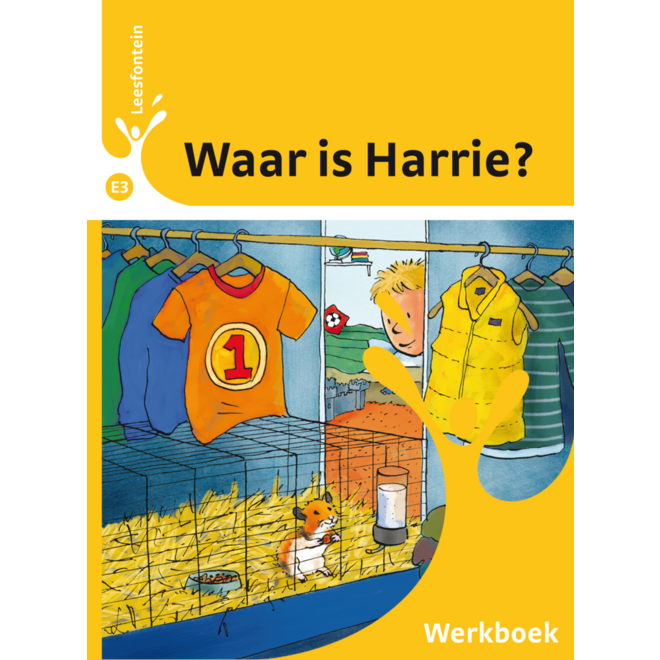 Leesfontein werkboek E3-1 waar is Harrie? (5 stuks)