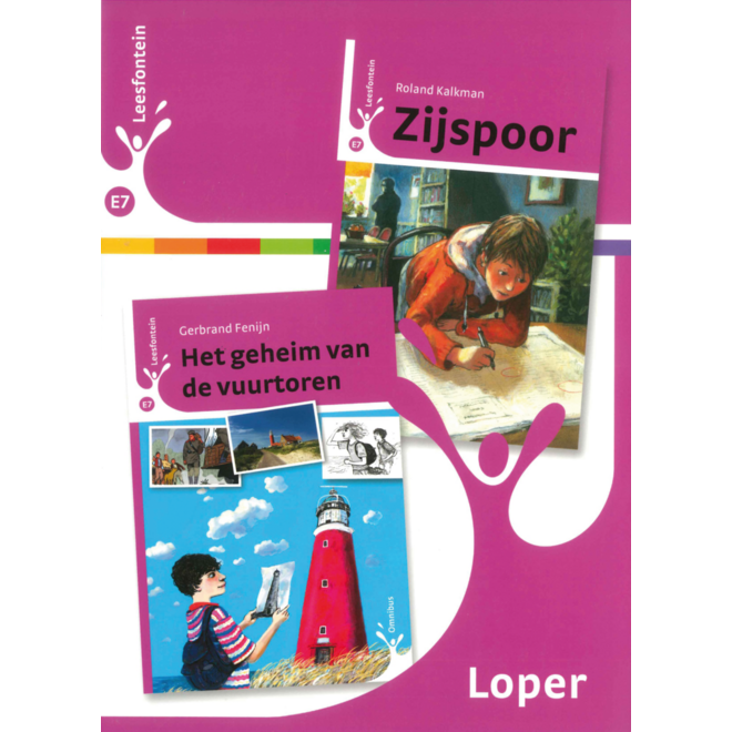 Leesfontein loper E7 (5 stuks)