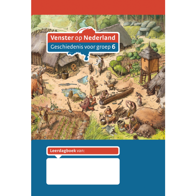 Venster op Nederland groep 6 leerdagboek (5 stuks)