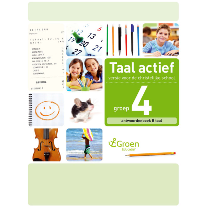 Taal actief 4 gr. 4 parallelversie antwoordenboek B taal