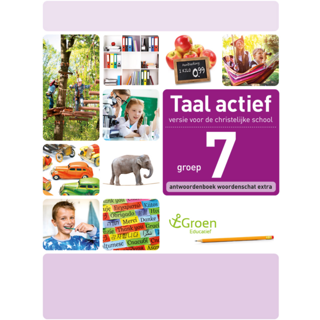 Taal actief 4 gr. 7 parallelversie antwoordenboek woordenschat extra