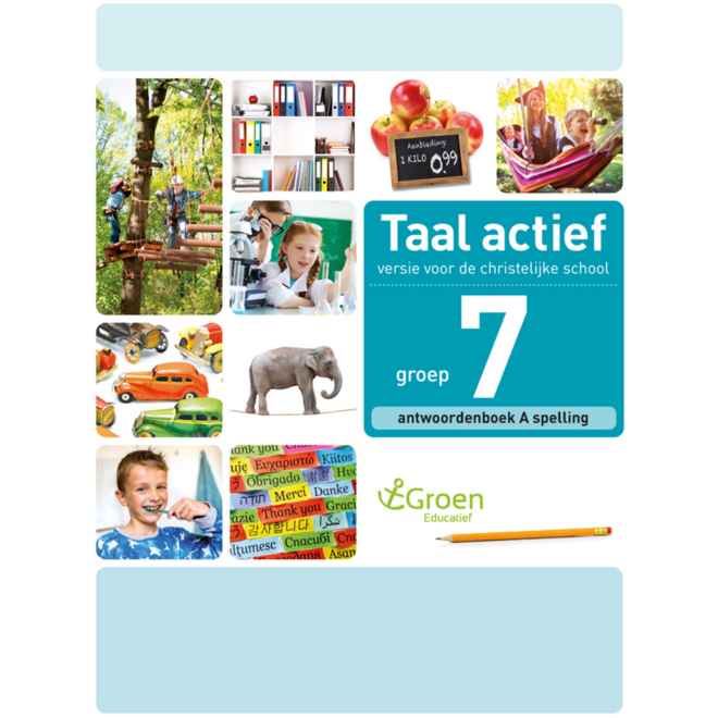 Taal actief 4 gr. 7 parallelversie antwoordenboek A spelling