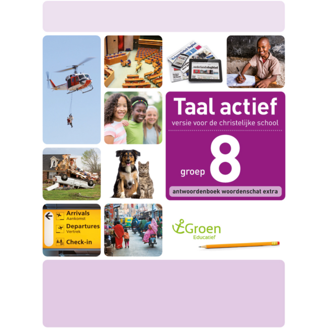 Taal actief 4 gr. 8 parallelversie antwoordenboek woordenschat extra