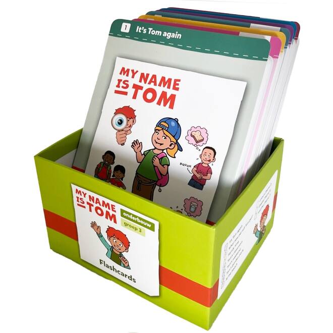 My name is Tom 2 flashcards groep 3