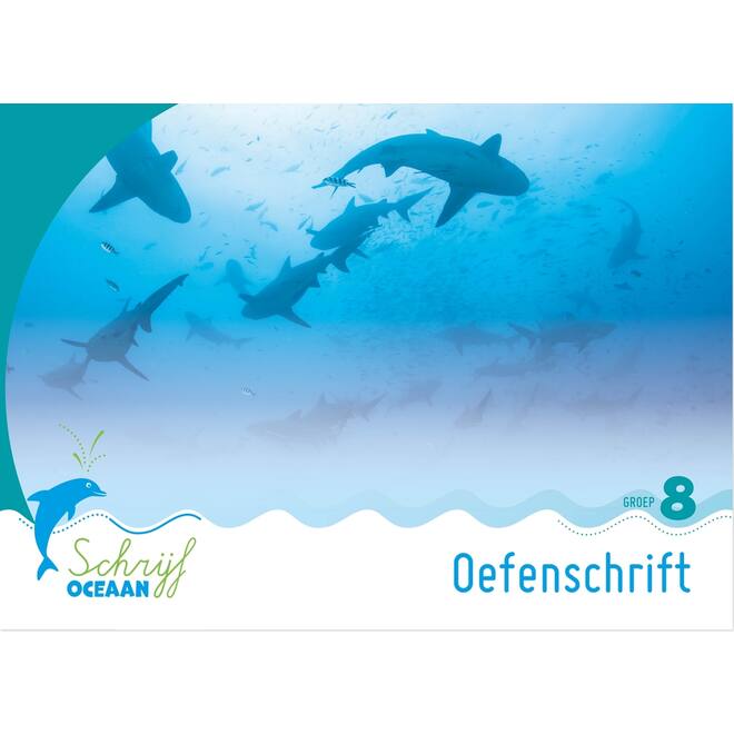 SchrijfOceaan groep 8 Oefenschrift (5 stuks)