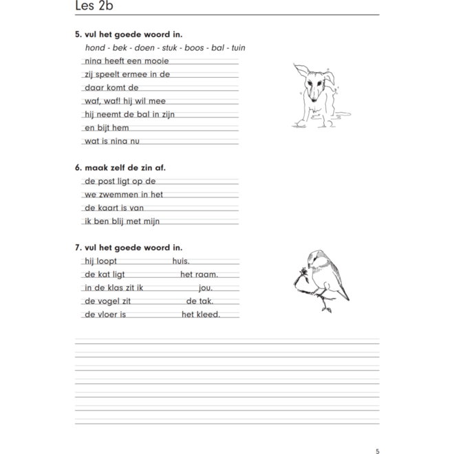 Blokboek taal groep 4 (5 stuks)