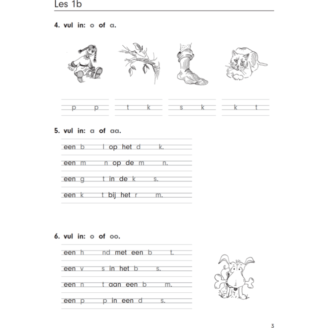 Blokboek taal groep 3 (5 stuks)