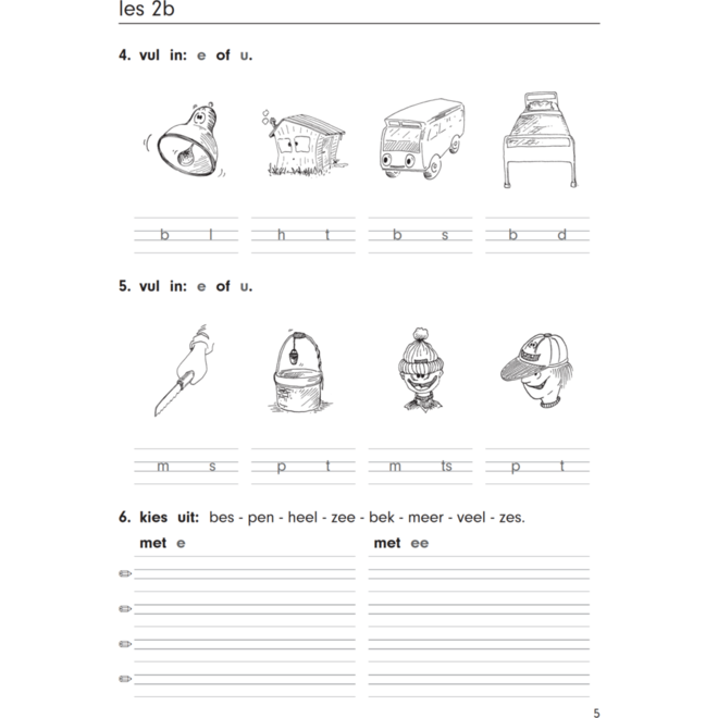 Blokboek taal groep 3 (5 stuks)