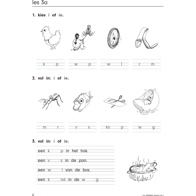 Blokboek taal groep 3 (5 stuks)