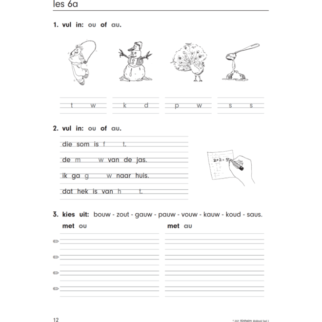 Blokboek taal groep 3 (5 stuks)