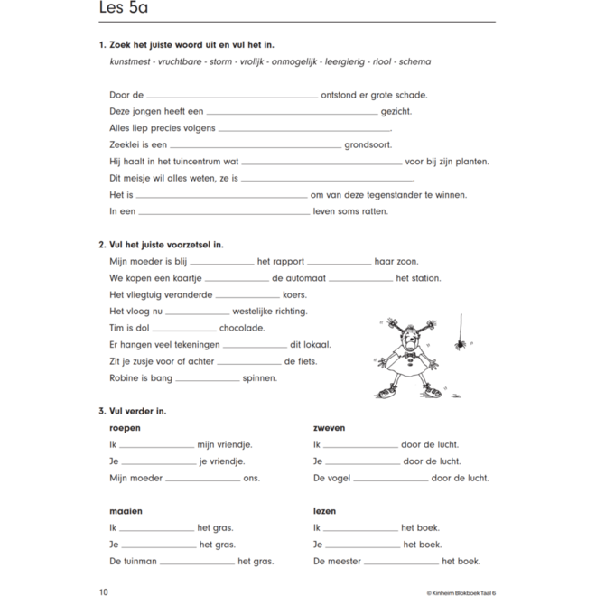 Blokboek taal groep 6 (5 stuks)