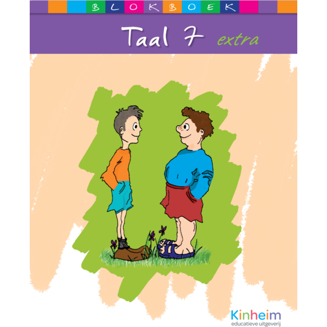 Blokboek taal groep 7 extra (5 stuks)