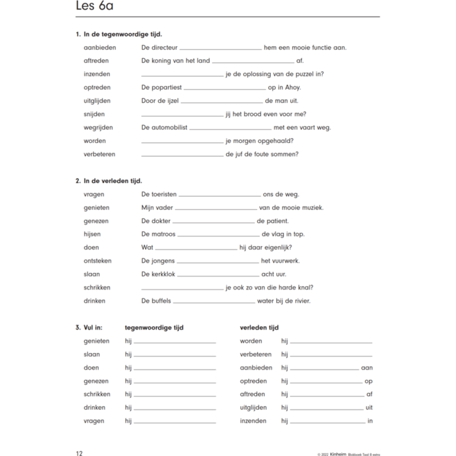 Blokboek taal groep 8 extra (5 stuks)