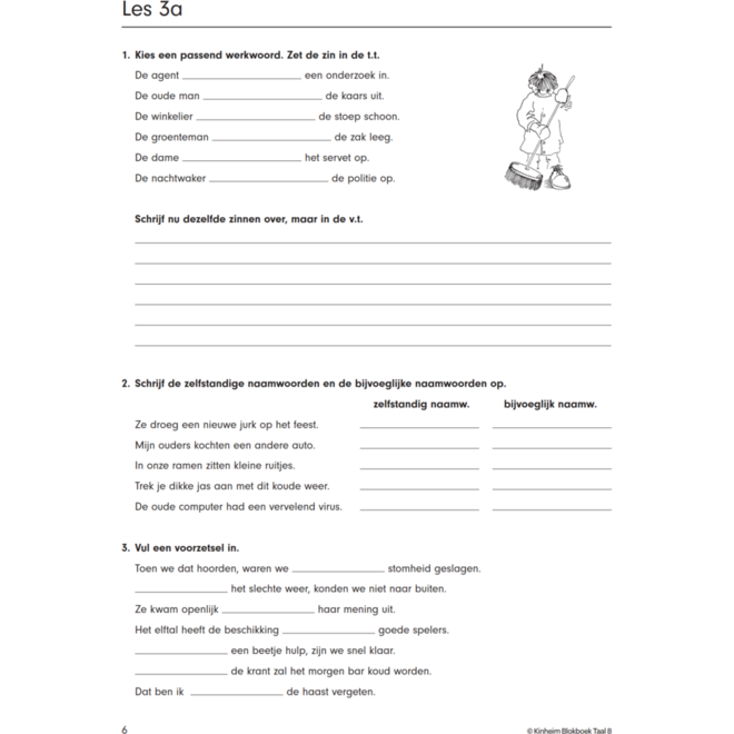 Blokboek taal groep 8 (5 stuks)