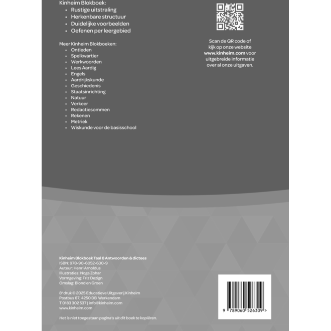 Blokboek taal groep 8 antwoorden en dictees