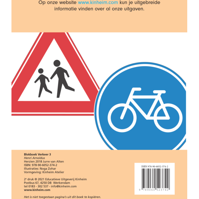 Blokboek verkeer groep 3 (5 stuks)