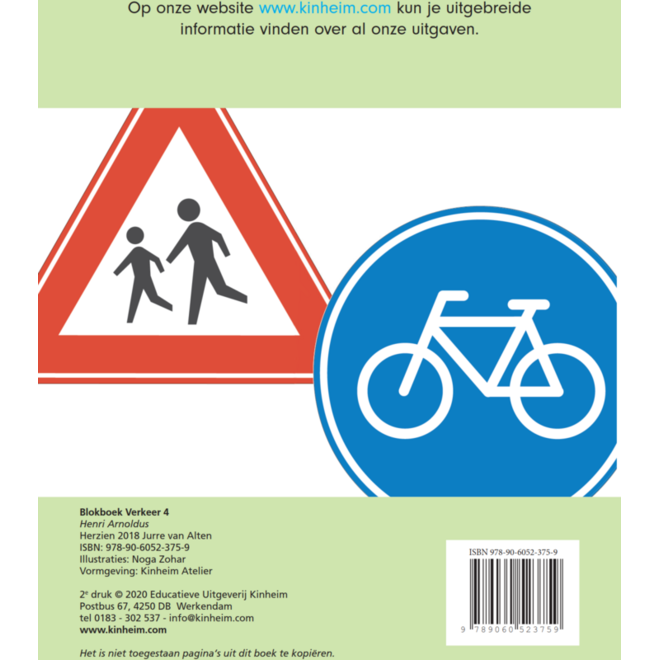 Blokboek verkeer groep 4 (5 stuks)
