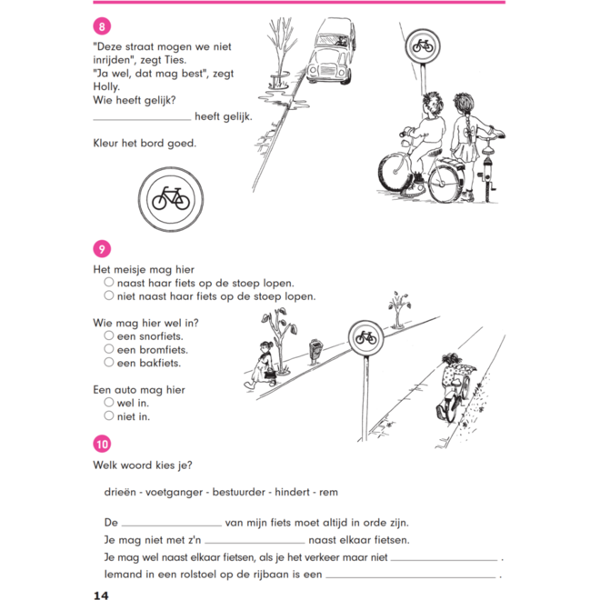 Blokboek verkeer groep 5 (5 stuks)