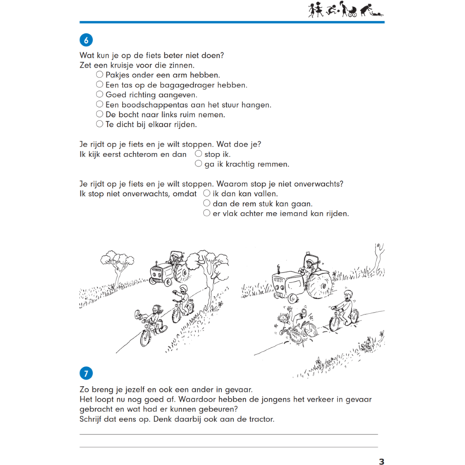Blokboek verkeer groep 6