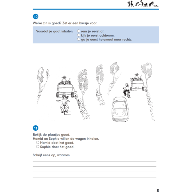 Blokboek verkeer groep 6