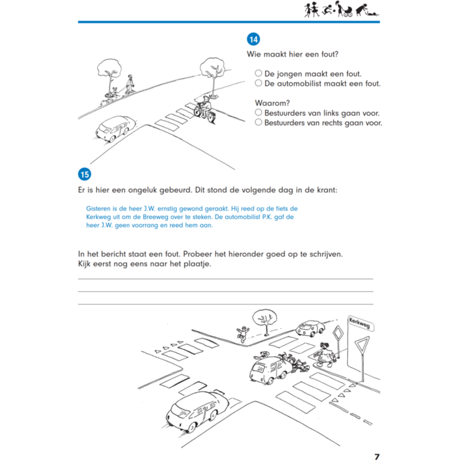 Blokboek verkeer groep 6