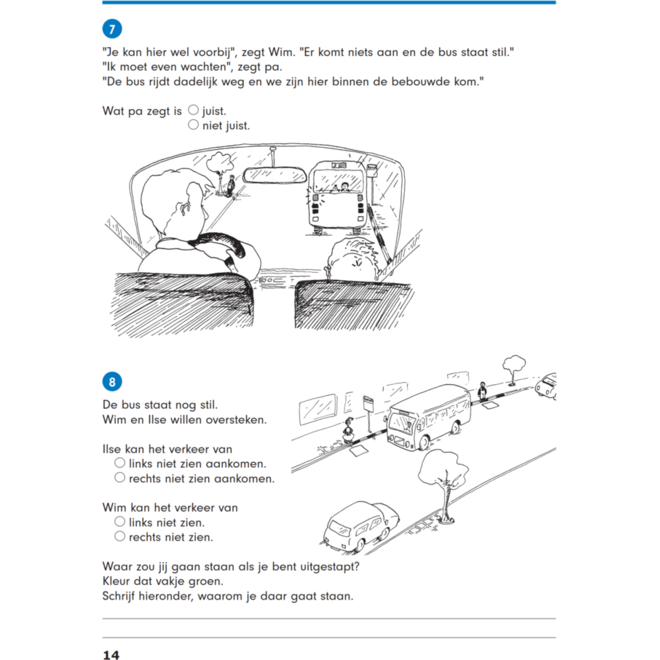 Blokboek verkeer groep 6