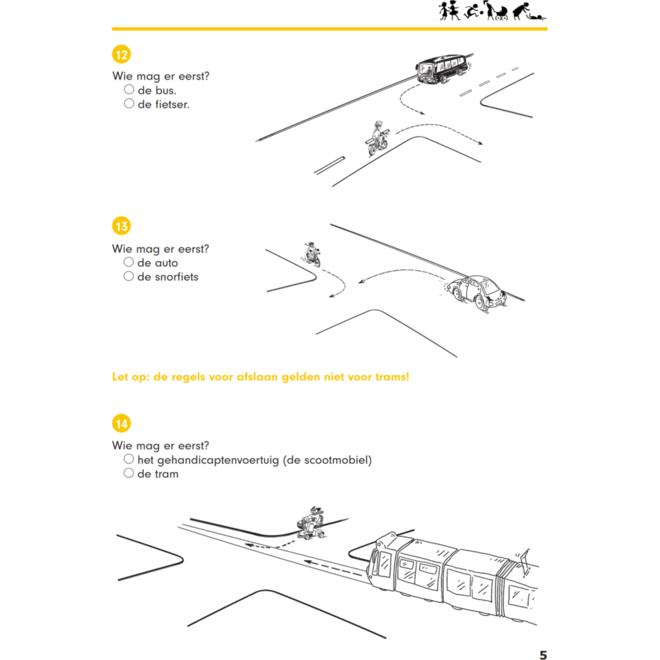 Blokboek verkeer groep 7 (5 stuks)
