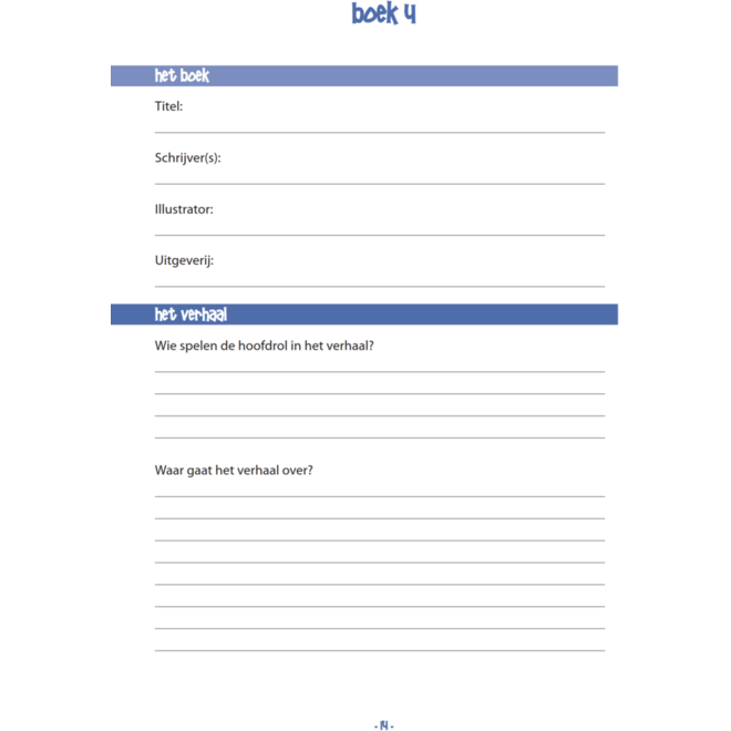 Er was eens... een boek (5 stuks)